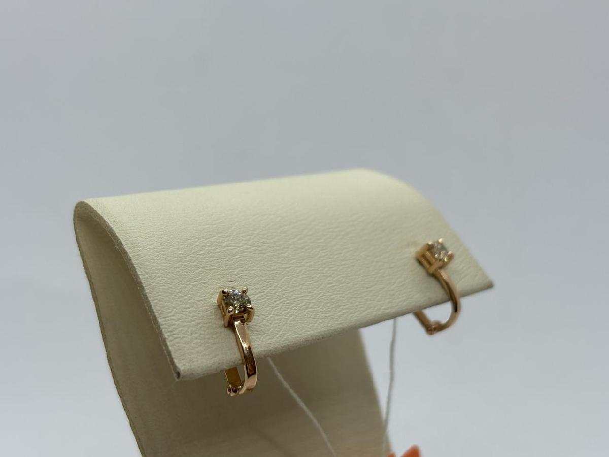 СЕРЬГИ БРИЛЛИАНТ (Au 585)