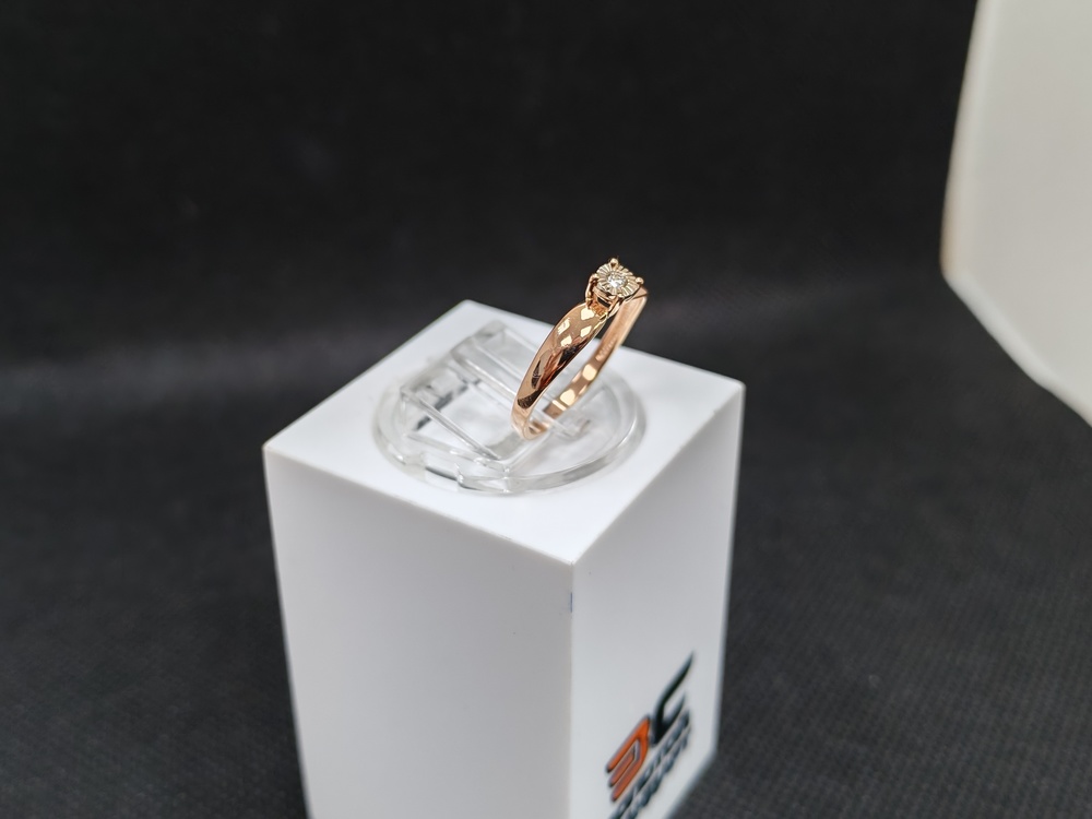 КОЛЬЦО БРИЛЛИАНТ Au 585