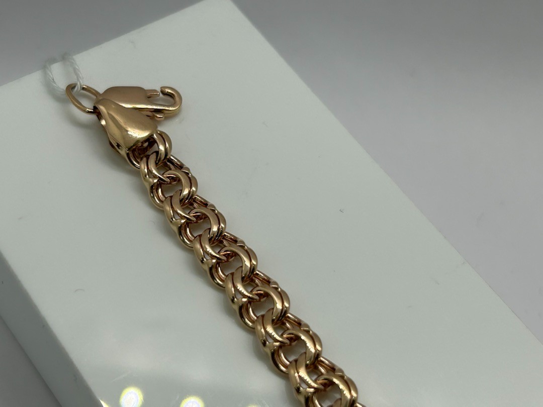 БРАСЛЕТ ПОЛНОВЕСНЫЙ Бисмарк (Au 585)