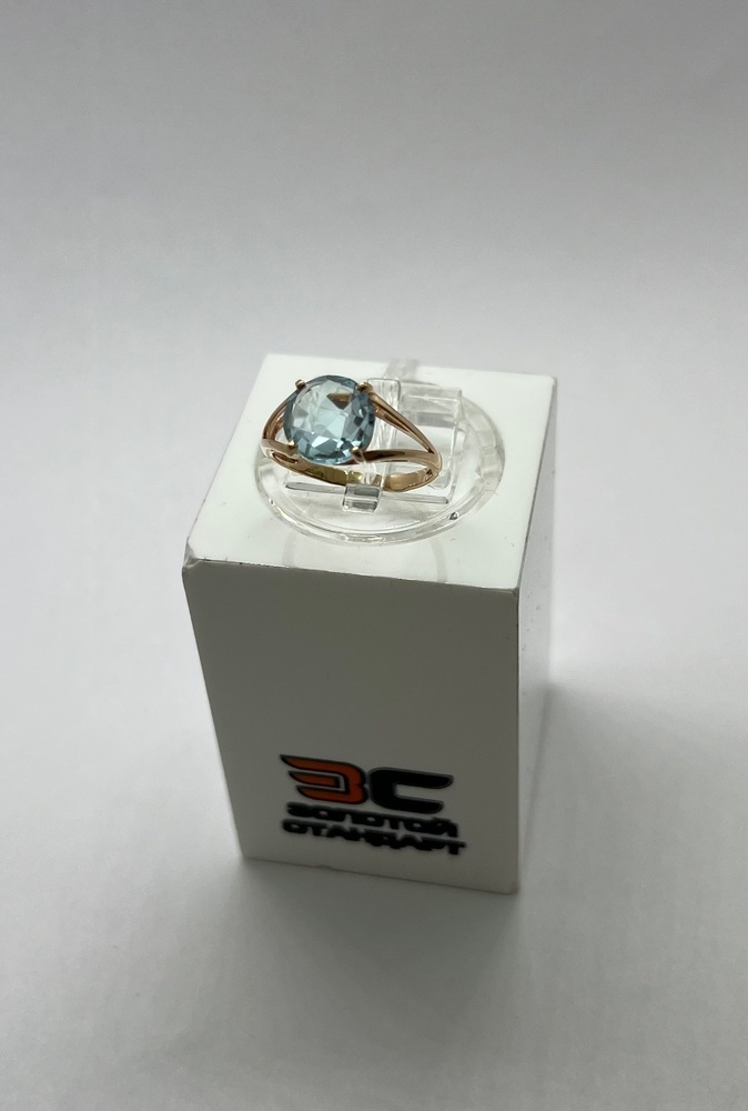 КОЛКМ585 КОЛЬЦО С КАМНЕМ (Au 585)