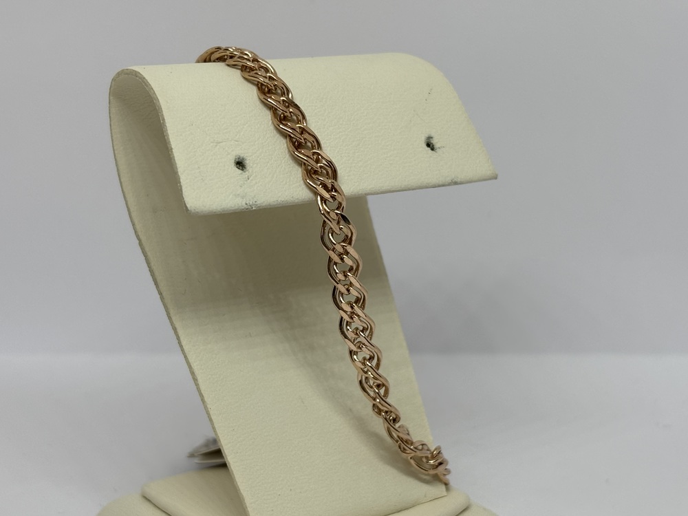 БРАСЛЕТ ПУСТОТЕЛЫЙ Нона (Au 585)