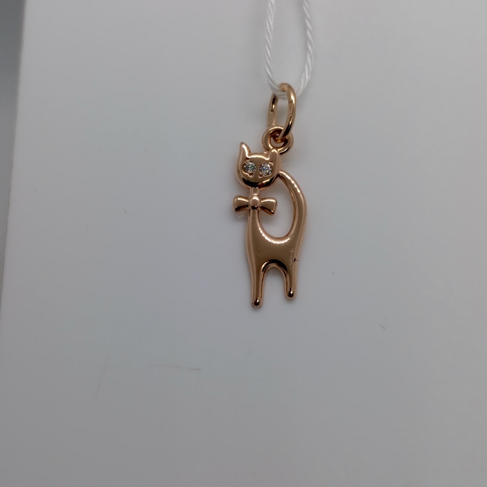 ПОДКМИ585 ПОДВЕСКА С КАМНЯМИ (Au 585)