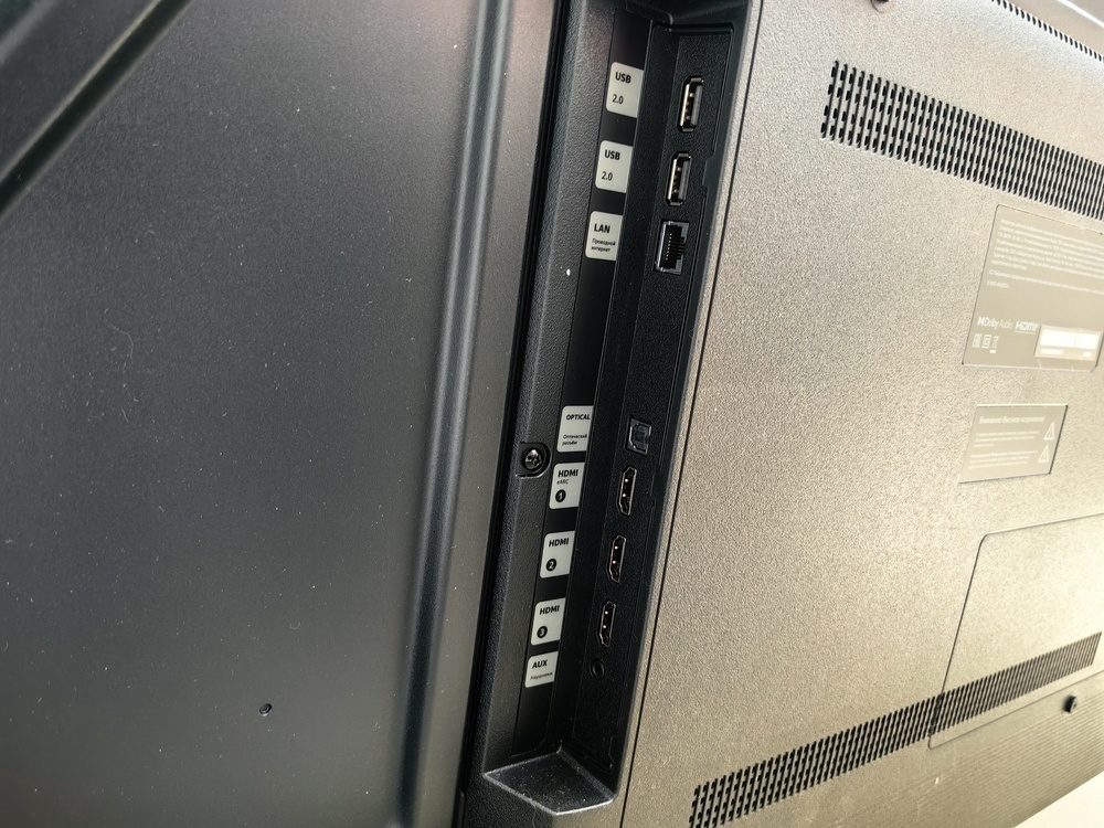 LED Телевизор Яндекс Станция Бейсик с Алисой, 55" 4K UHD