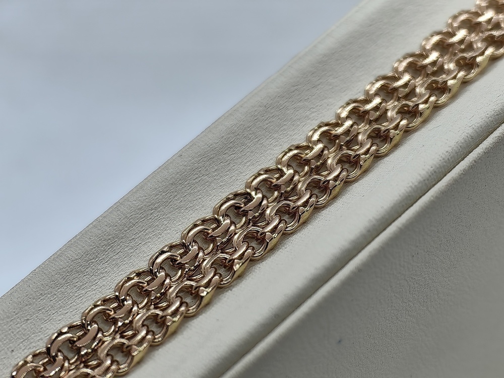 ЦЛБС585 ЦЕПЬ ПОЛНОВЕСНАЯ Бисмарк (Au 585)