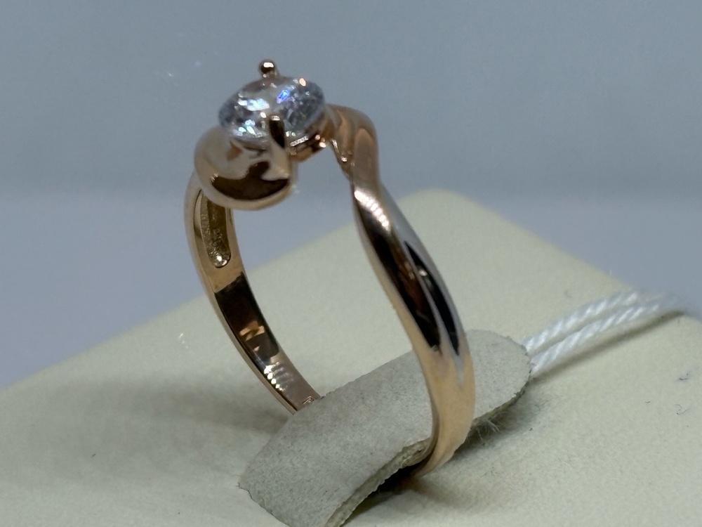 КОЛЬЦО С КАМНЕМ (Au 585)