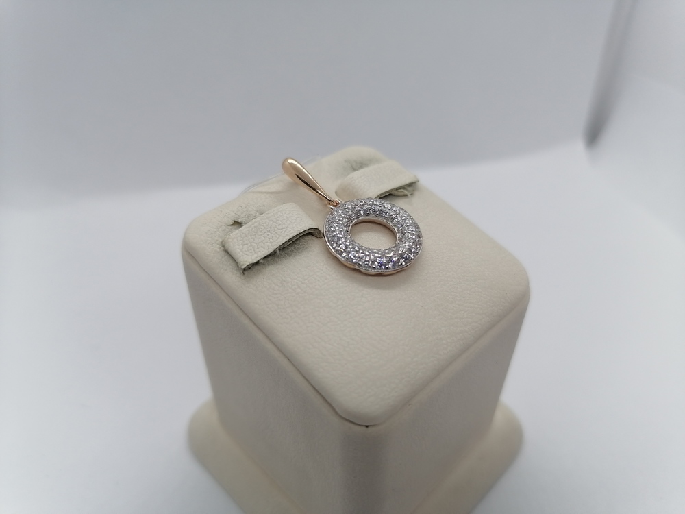 П5289 ПОДВЕСКА С КАМНЯМИ (Au 585)