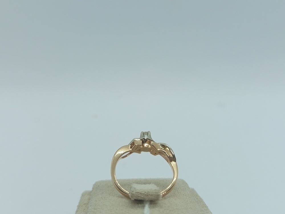 КОЛЬЦО БРИЛЛИАНТ Au 585