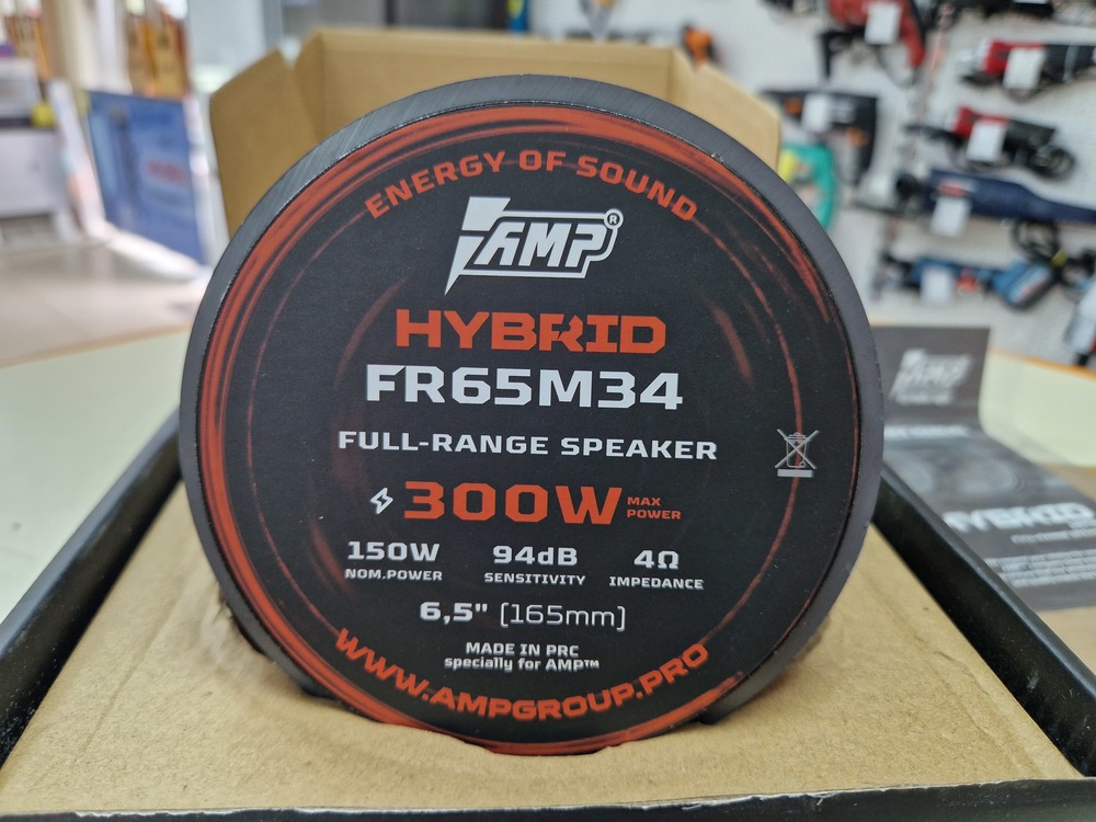 Автоакустика передняя AMP Hybrid FR65M34