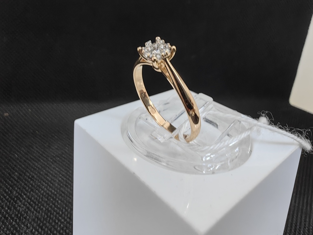 КОЛЬЦО БРИЛЛИАНТ Au 585