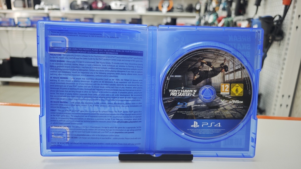 Игра Playstation 4 Tony Hawks Pro Skater 1+2