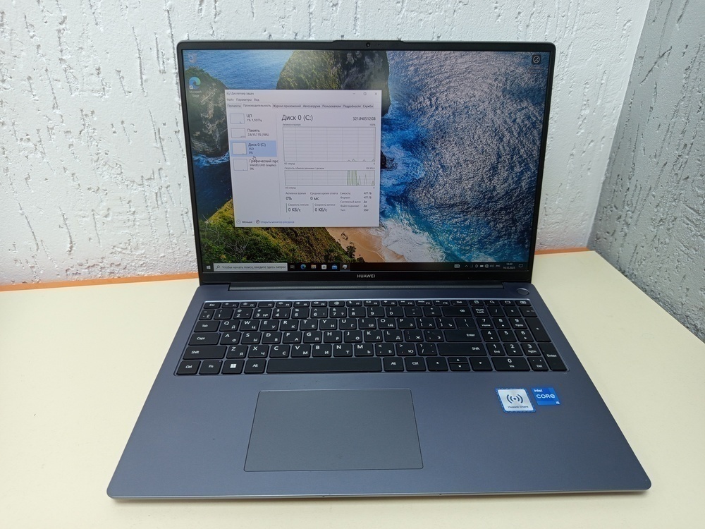 Ноутбук Huawei MCLF-X; Core I5-12450H, Intel UHD Graphics, 16 Гб, 512 GB, Нет