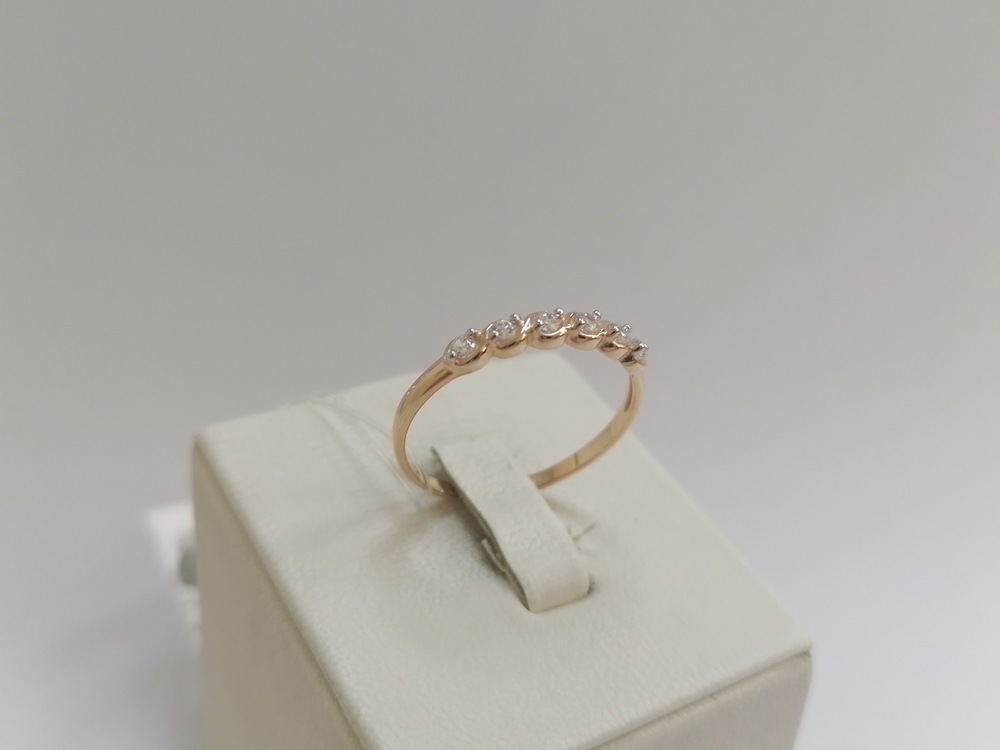 51-110-00742-1 КОЛЬЦО С КАМНЯМИ (Au 585)