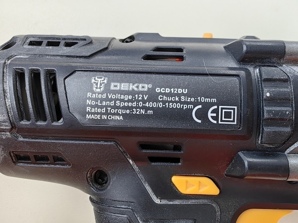 Шуруповерт Deko GCD12DU