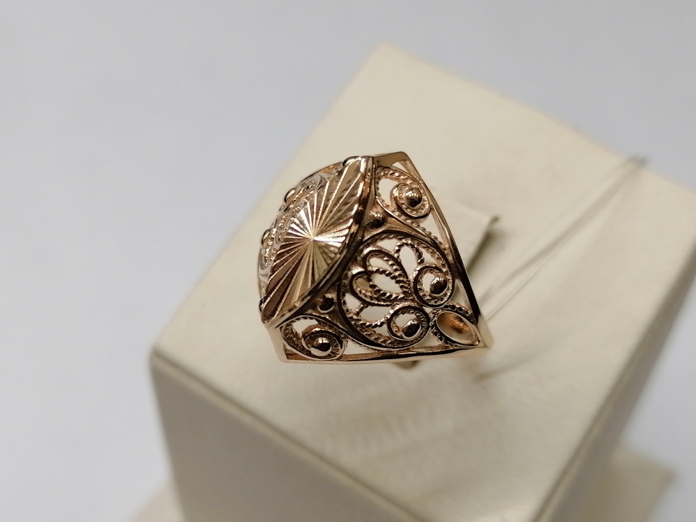 КОЛЬЦО БЕЗ КАМНЯ (Au 585)