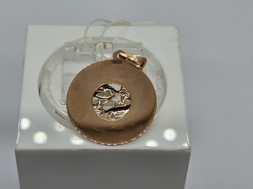 ПОДВЕСКА ЗНАК ЗОДИАКА РЫБЫ (Au 585)