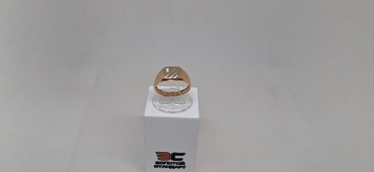 ПЕЧКМ585 ПЕЧАТКА С КАМНЕМ (Au 585)