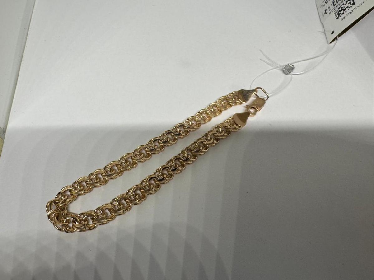 670009024 БРАСЛЕТ ПУСТОТЕЛЫЙ Бисмарк (Au 585)