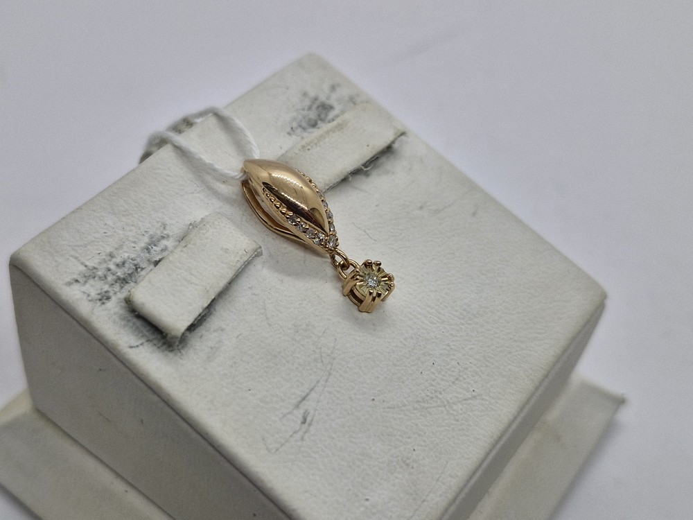 ПОДВЕСКА БРИЛЛИАНТ Au 585 ПОДВЕСКА БРИЛЛИАНТ Au 585