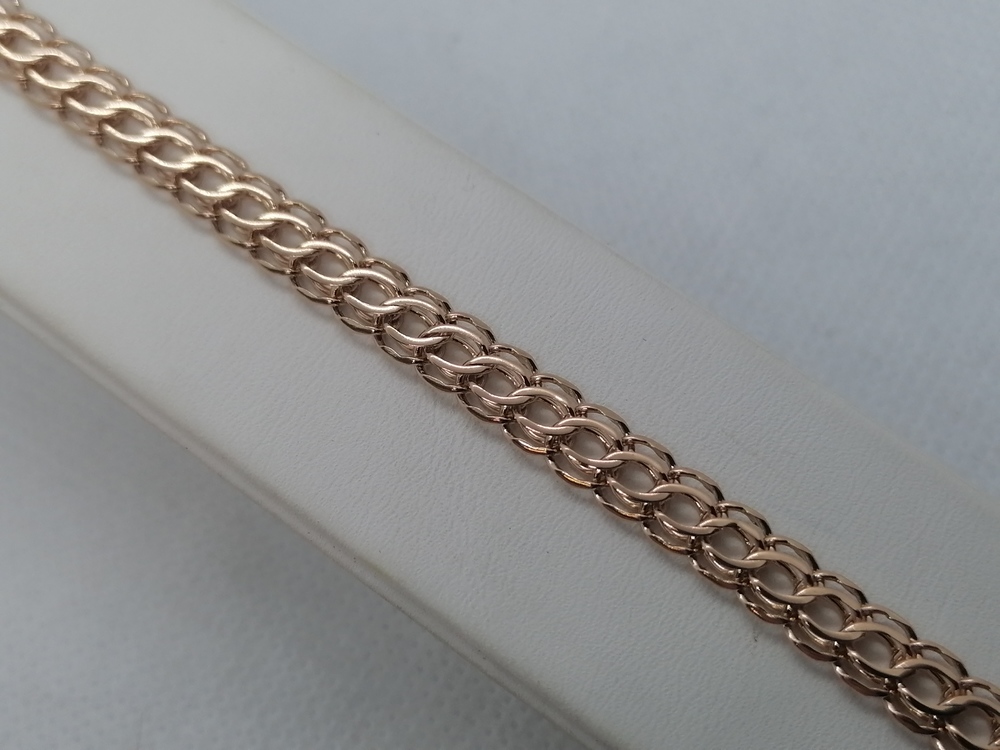 БРАСЛЕТ ПОЛНОВЕСНЫЙ Итальянка Au 585