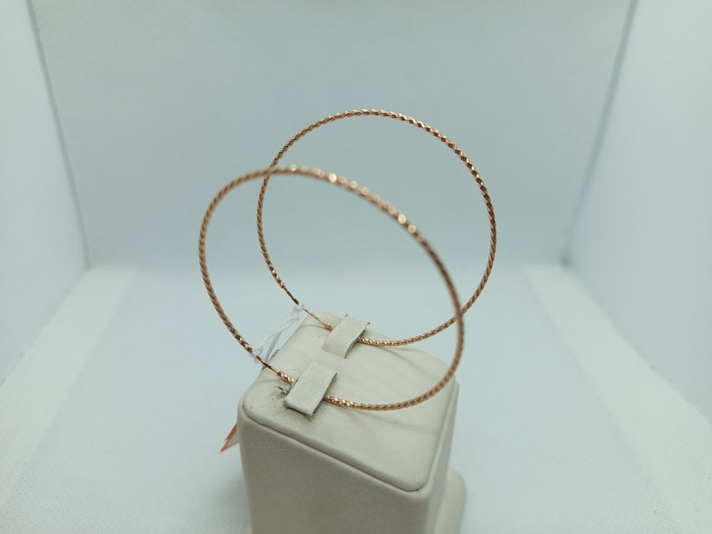 СКОН585 СЕРЬГИ КОНГО (Au 585)