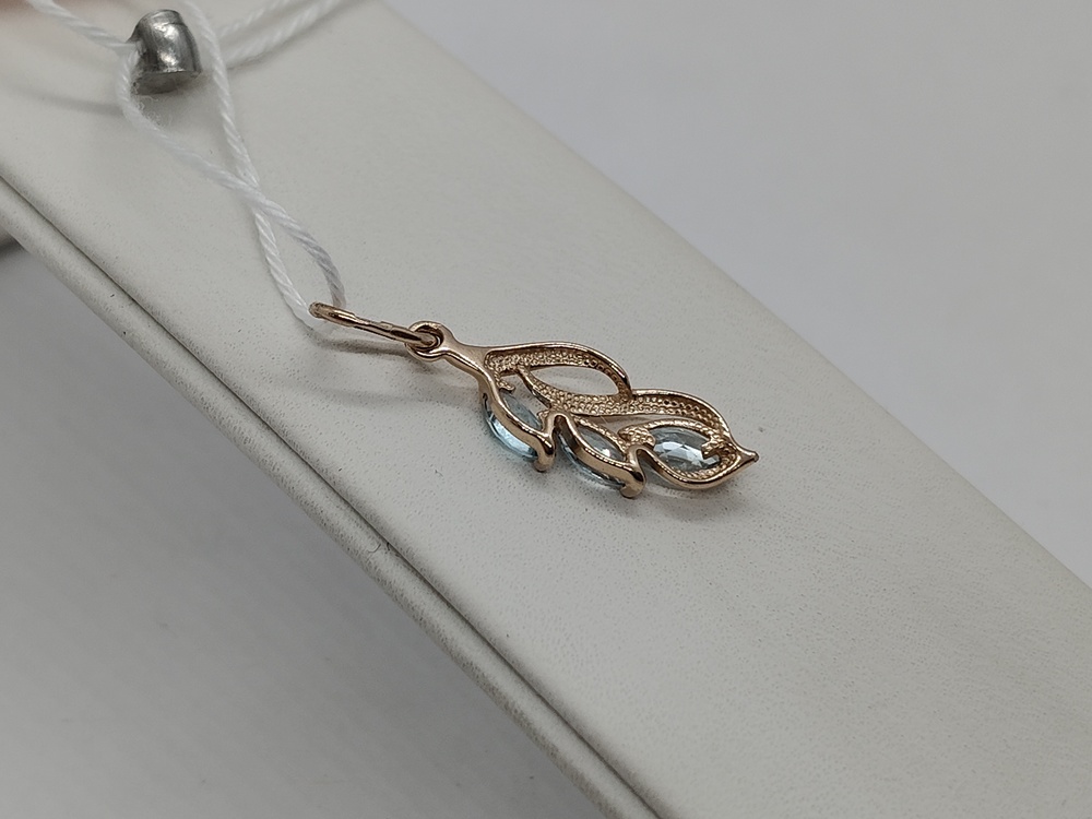 ПОДКМИ585 ПОДВЕСКА С КАМНЯМИ (Au 585)