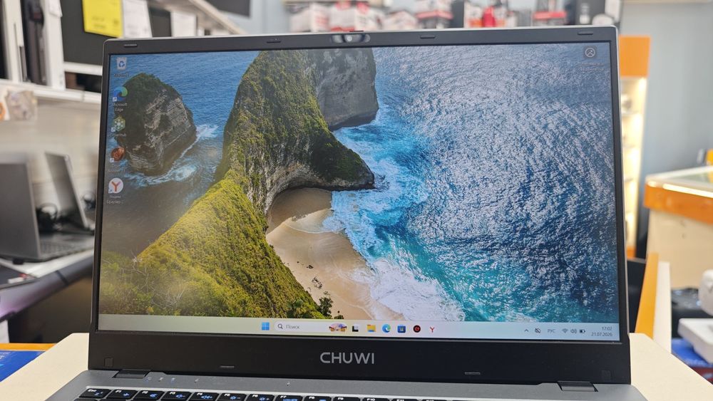 Ноутбук CHUWI GemiBook Plus; N100, Intel UHD Graphics, 8 Гб, 256 Гб, Нет