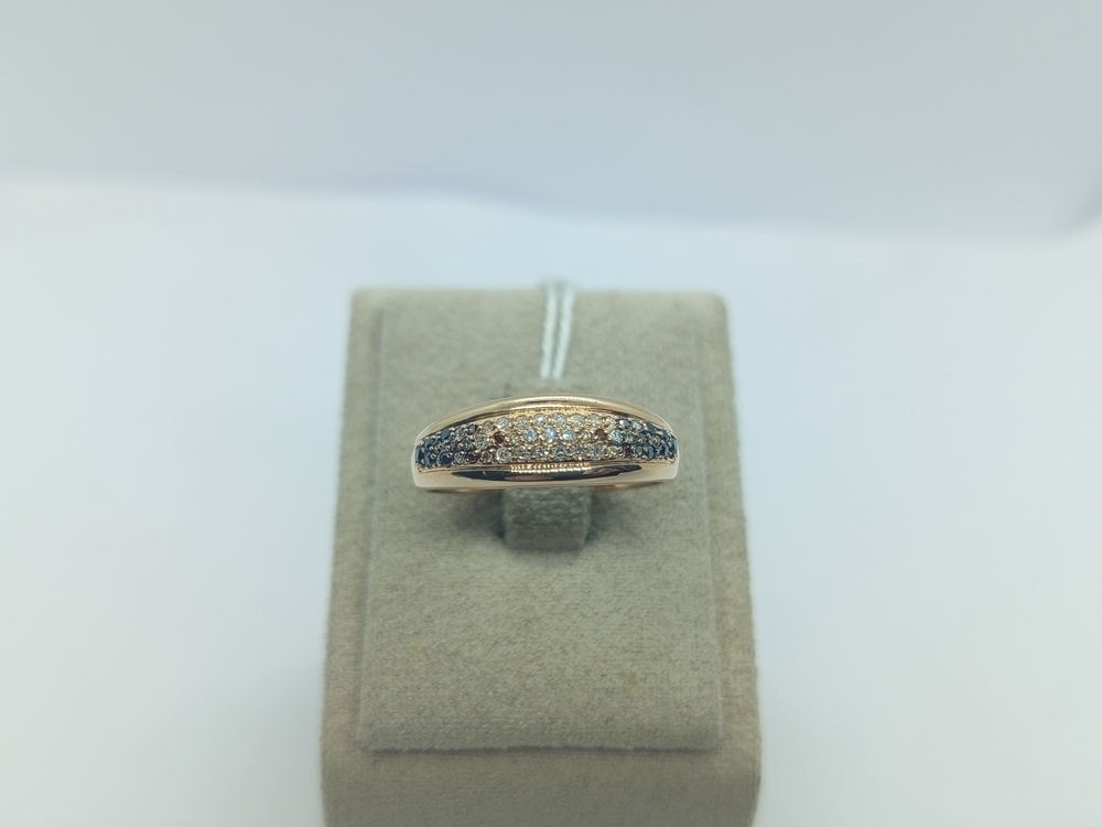 КОЛЬЦО БРИЛЛИАНТ Au 585