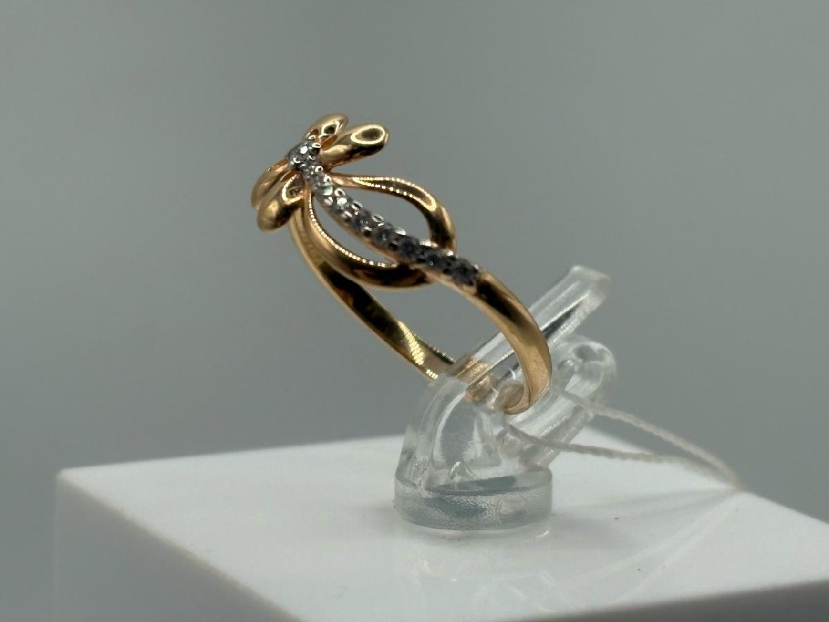 КОЛКМИ585 КОЛЬЦО С КАМНЯМИ (Au 585)