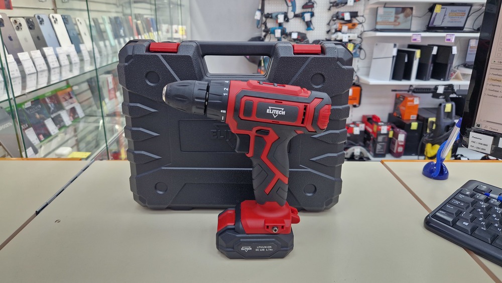 Шуруповерт Elitech ДА 122СЛ