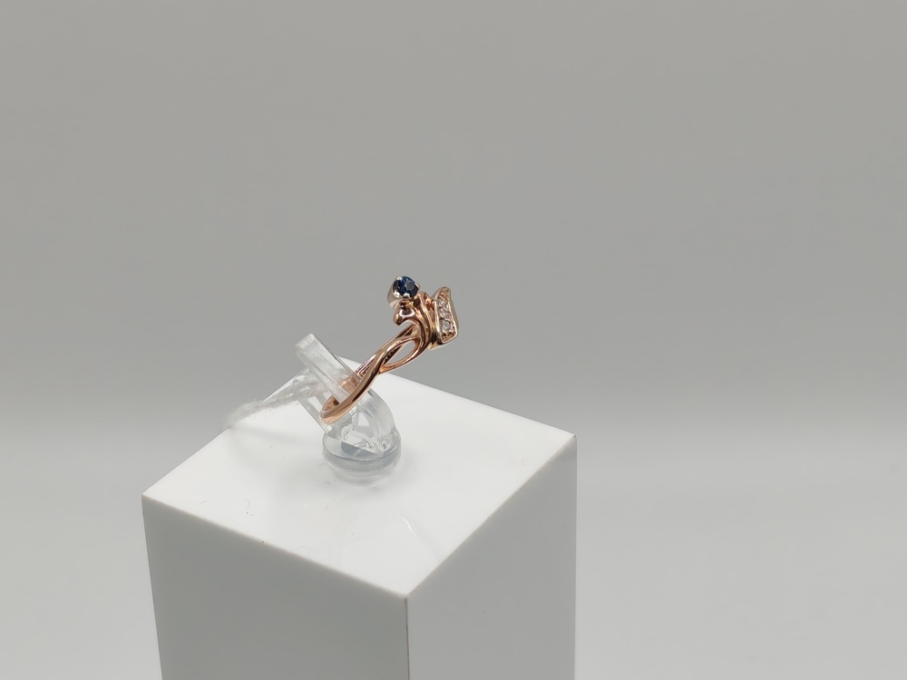 КОЛЬЦО БРИЛЛИАНТ Au 585