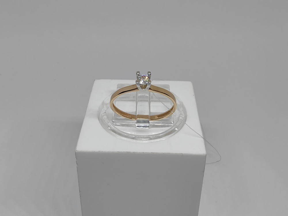 КОЛЬЦО С КАМНЕМ (Au 585)