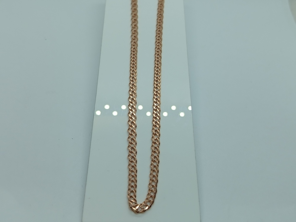 ЦЛР2585 ЦЕПЬ ПОЛНОВЕСНАЯ Ромб двойной (Au 585)