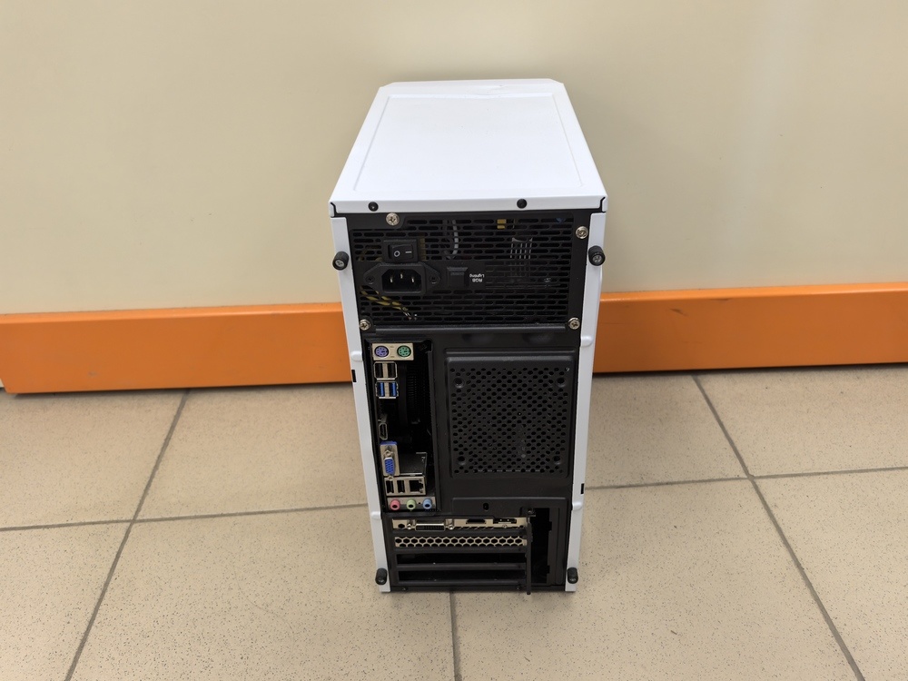 Системный блок Ginzzu; Core i5-4460, GeForce GTX 1050 Ti, 16 Гб, 512 GB, Нет