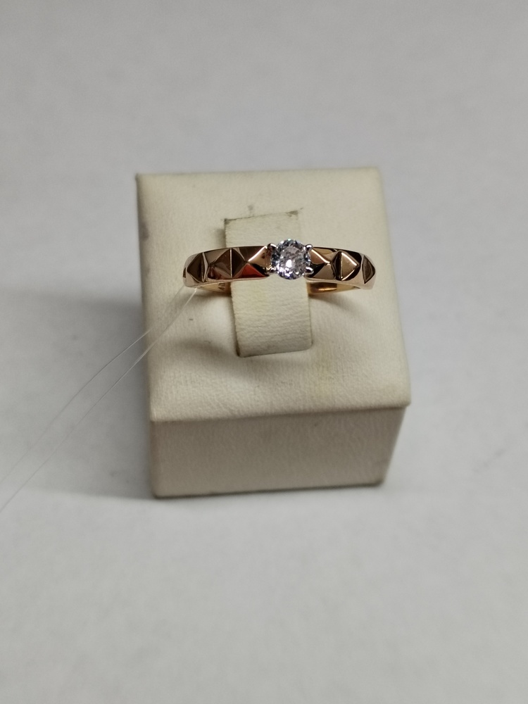 КОЛЬЦО С КАМНЕМ (Au 585)