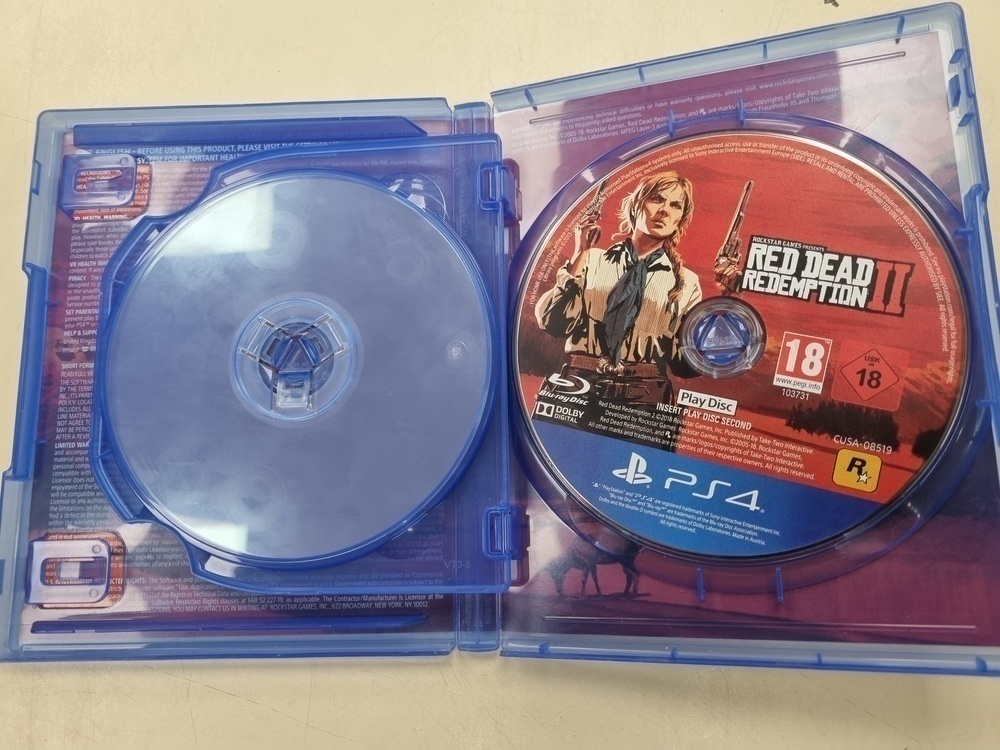 Игра Playstation 4 Red Dead Redemtion 2