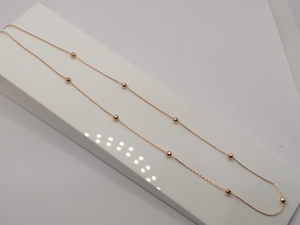 КОЛЬЕ БЕЗ КАМНЯ (Au 585) КОЛЬЕ БЕЗ КАМНЯ (Au 585)