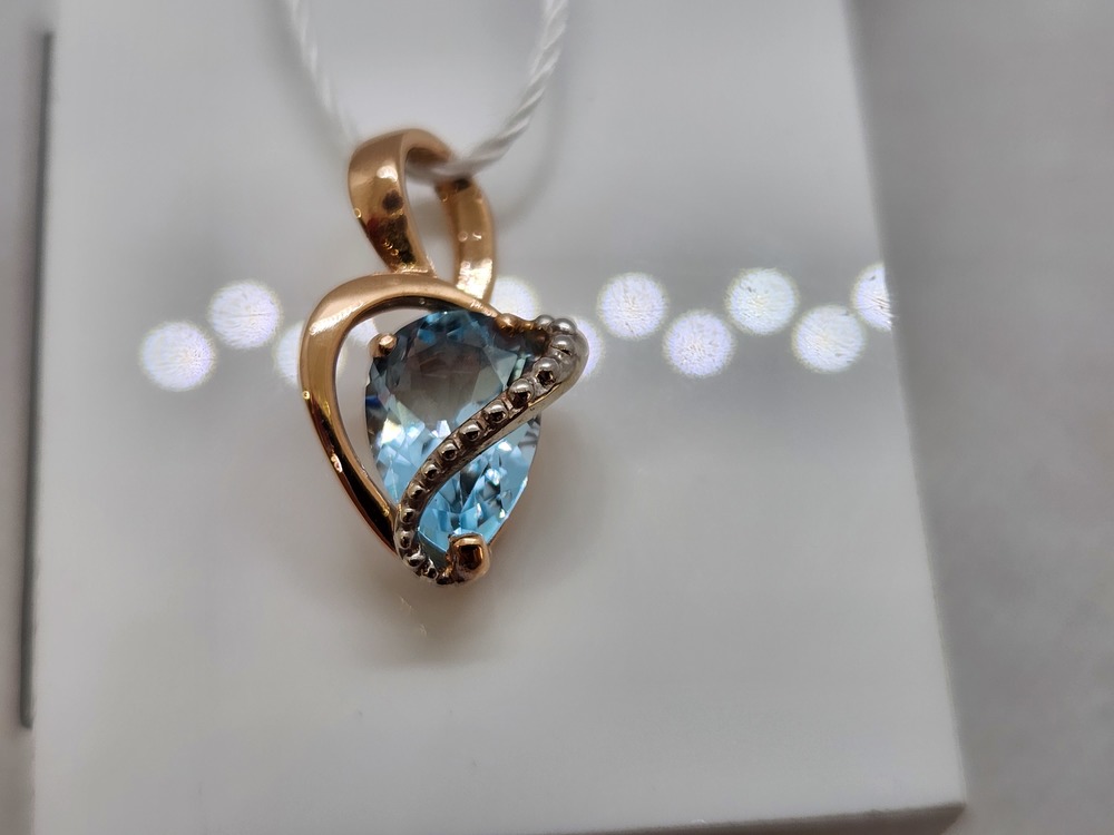 ПОДВЕСКА С КАМНЕМ (Au 585)