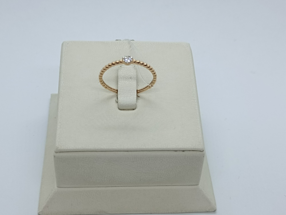 КОЛЬЦО С КАМНЕМ (Au 585)