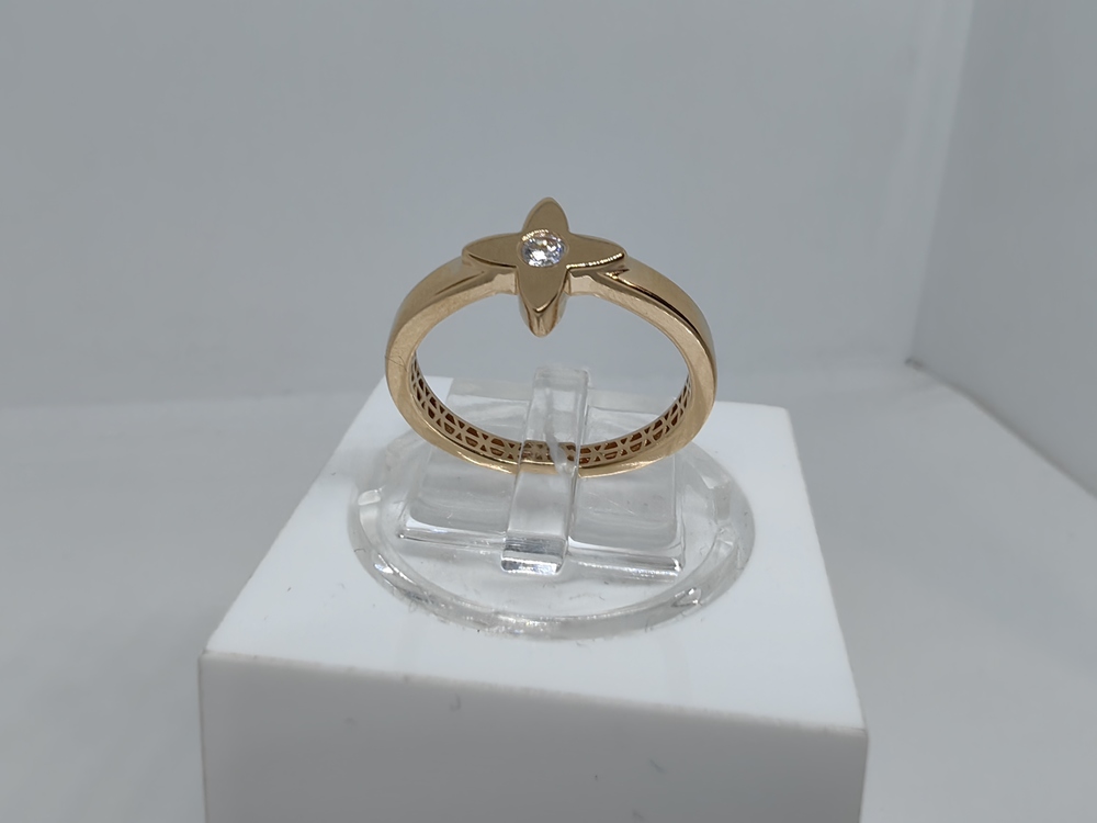 КОЛЬЦО С КАМНЕМ (Au 585)