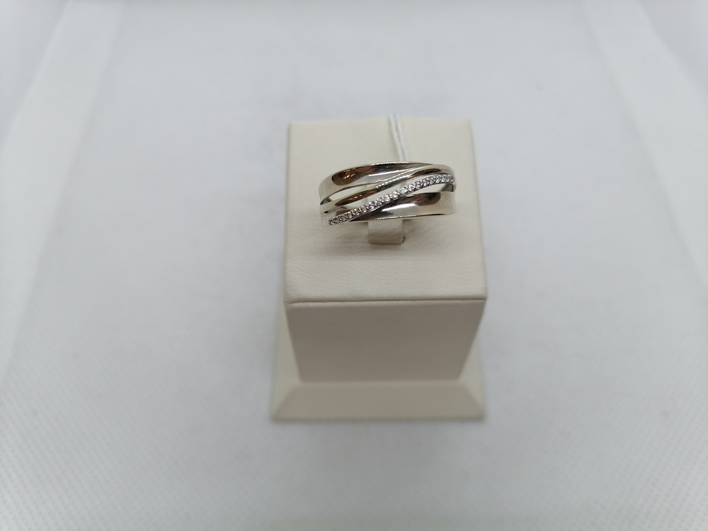 КОЛКМИ585 КОЛЬЦО С КАМНЯМИ (Au 585)