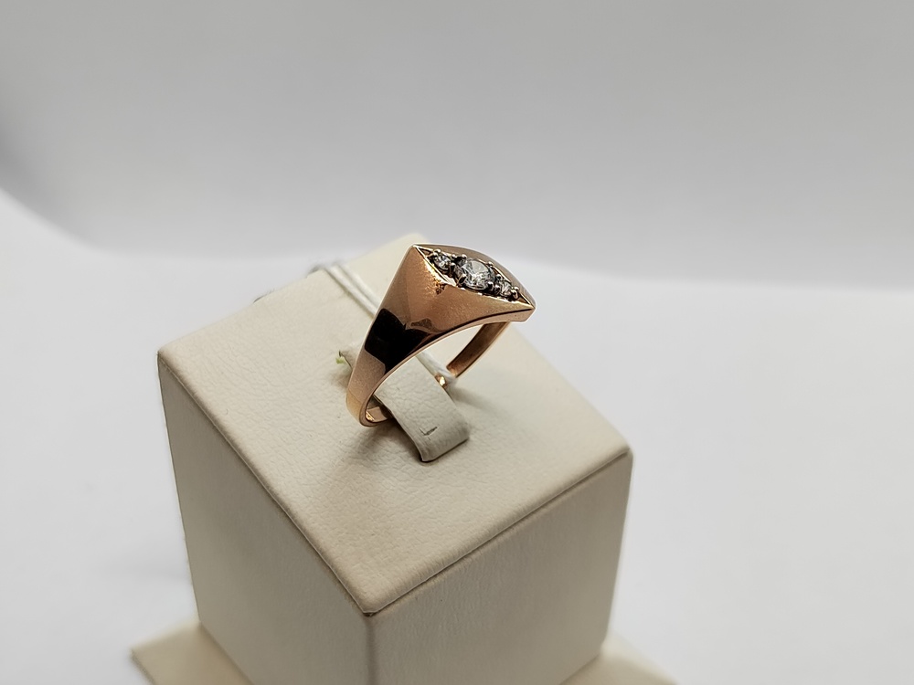 КОЛКМИ585 КОЛЬЦО С КАМНЯМИ (Au 585)