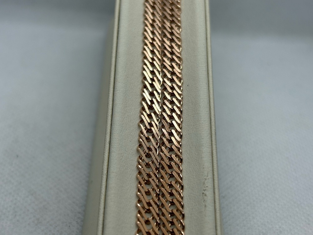 ЦЛР3585 ЦЕПЬ ПОЛНОВЕСНАЯ Ромб тройной (Au 585)