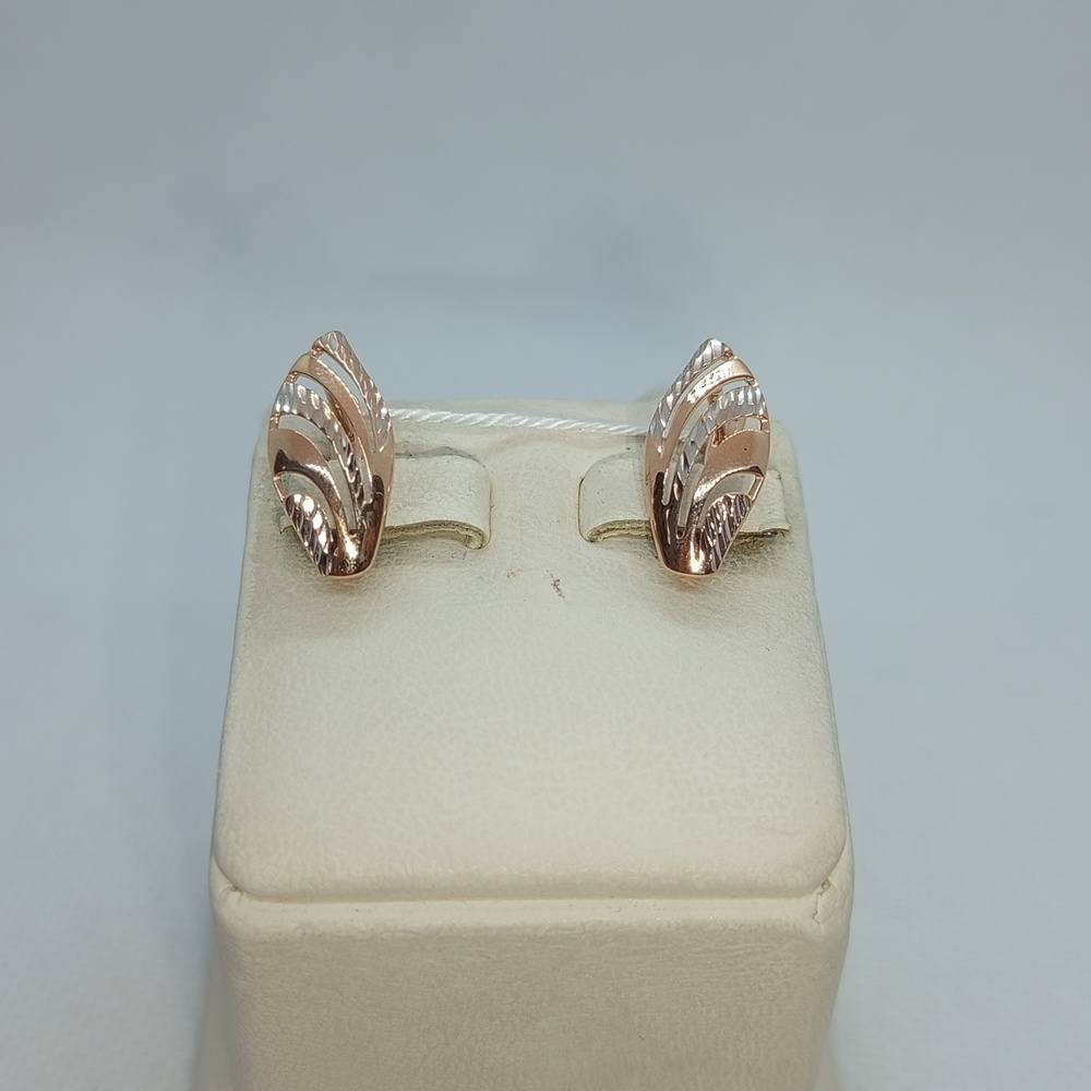 СЕРЬГИ БЕЗ КАМНЯ (Au 585)