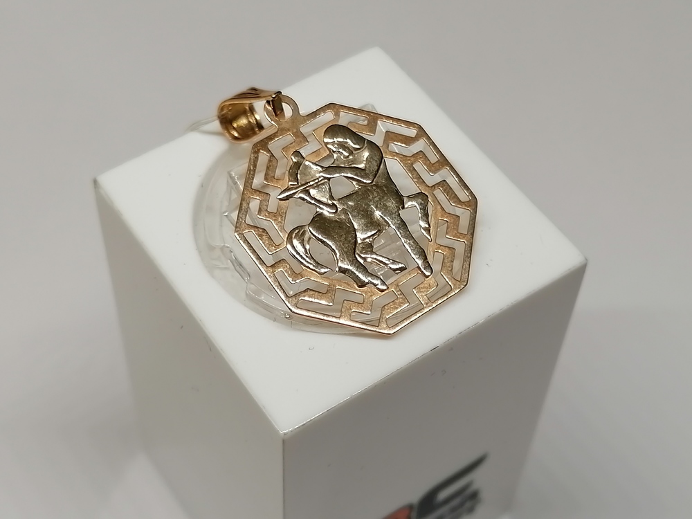 930 ПОДВЕСКА ЗНАК ЗОДИАКА без камня (Au 585)