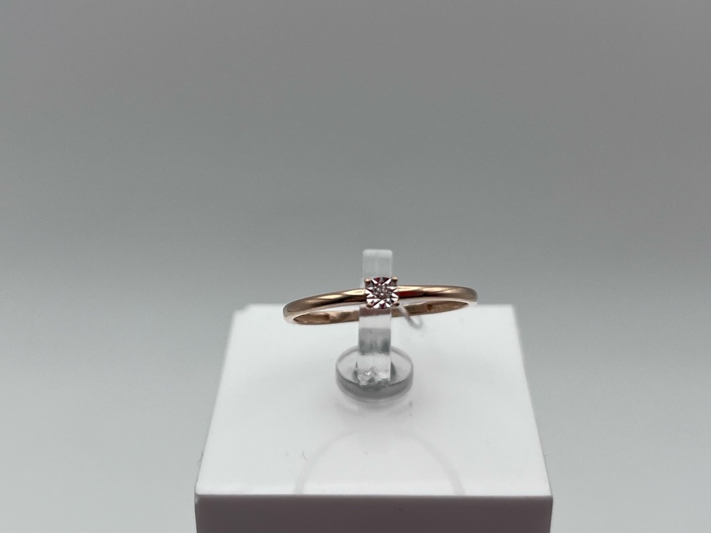 КОЛЬЦО БРИЛЛИАНТ Au 585