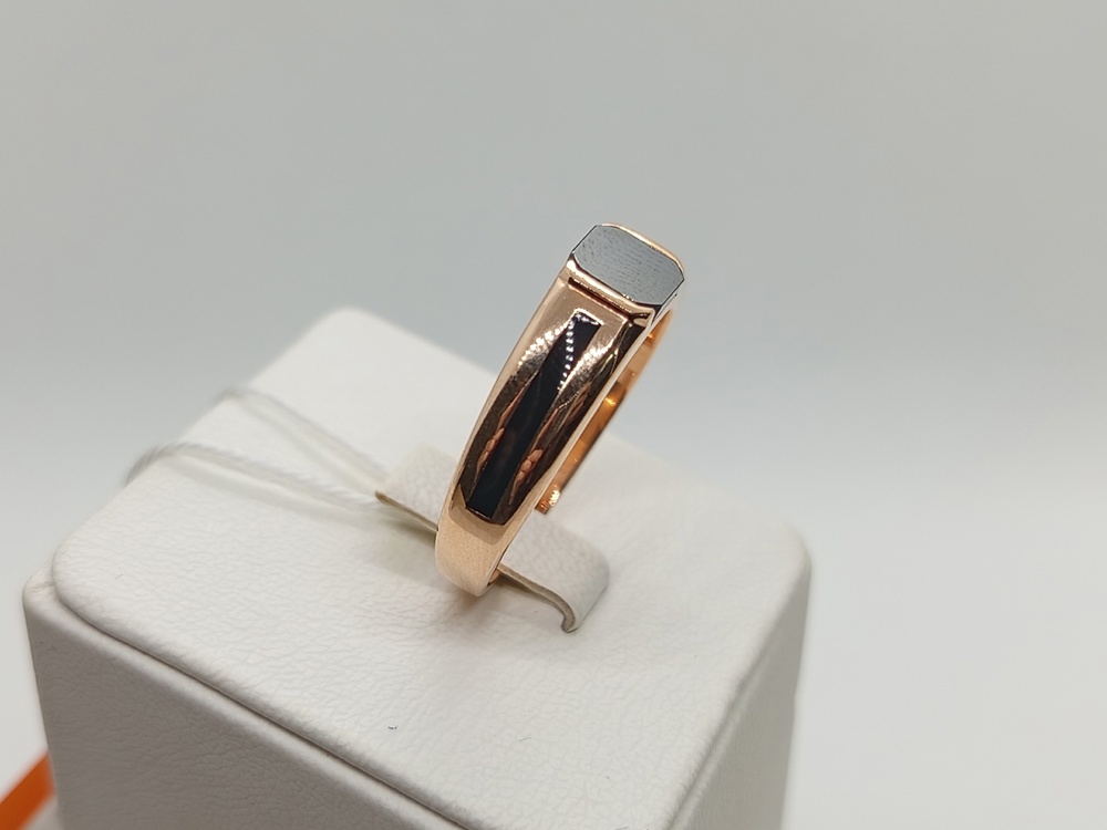 ПЕЧАТКА С КАМНЯМИ (Au 585)