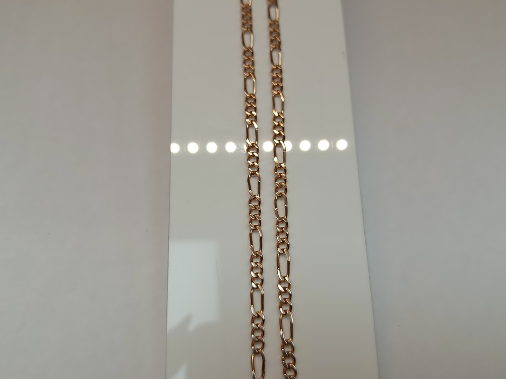 ЦЛФК585 ЦЕПЬ ПОЛНОВЕСНАЯ Фигаро(картье) (Au 585)