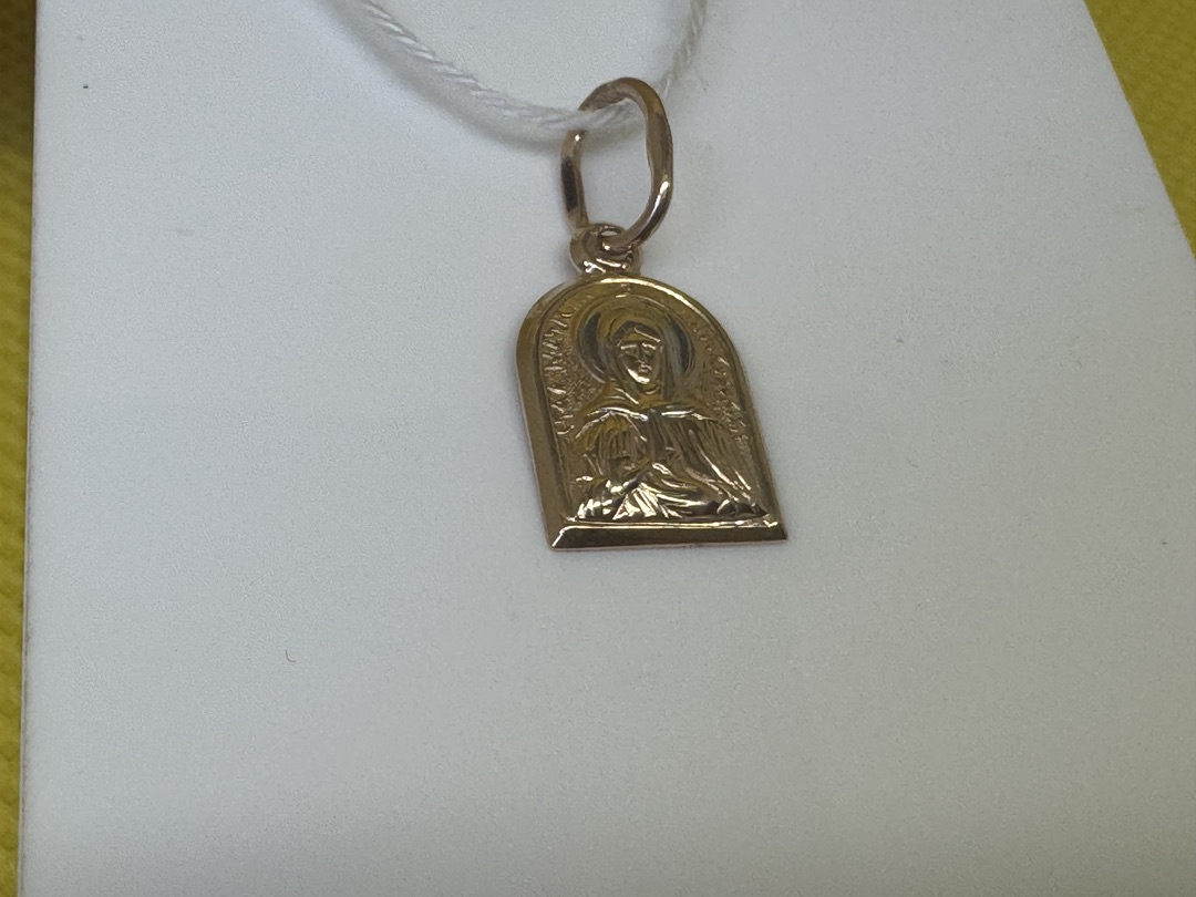 ПОДИБК585 ПОДВЕСКА ИКОНА БЕЗ КАМНЯ (Au 585)