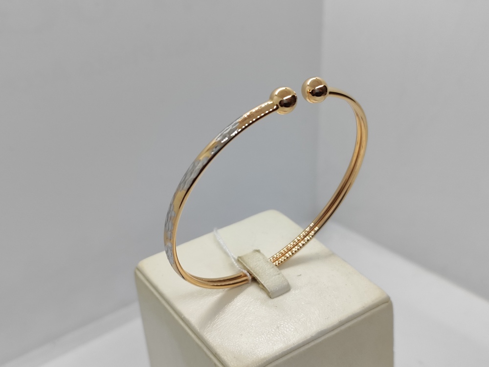 БРАСЛЕТ ЖЕСТКИЙ без камня (Au 585)