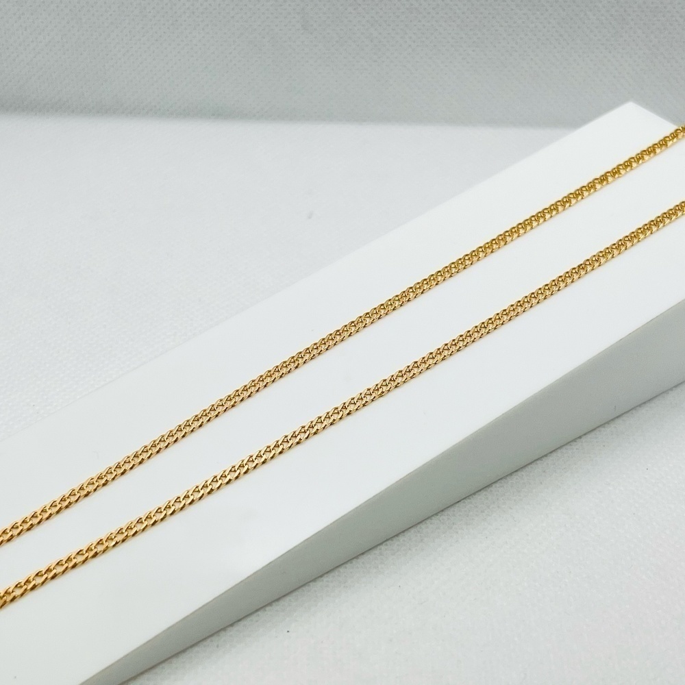 ЦЕПЬ ПОЛНОВЕСНАЯ Ромб двойной (Au 585)